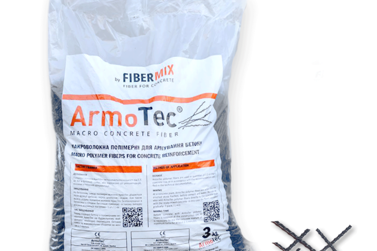 armotec-makroszal ArmoTec statikai makroszál - betonacél háló helyett