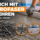 Estrich mit ArmoTec Makrofasern bewehren – faserverstärkter Estrich mit Fußbodenheizung beim Einbau.